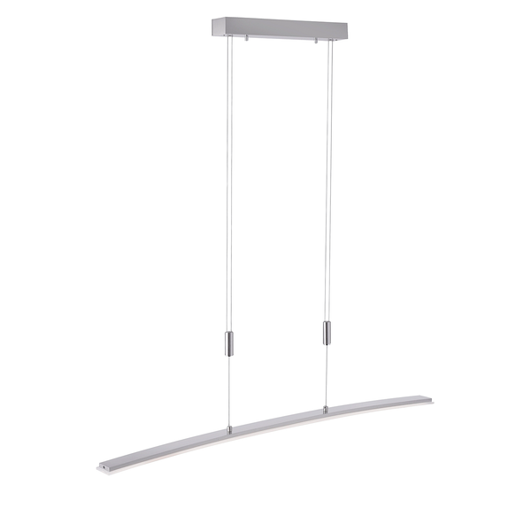 LED-Pendelleuchte Janina - Eisen / Aluminium - 1-flammig