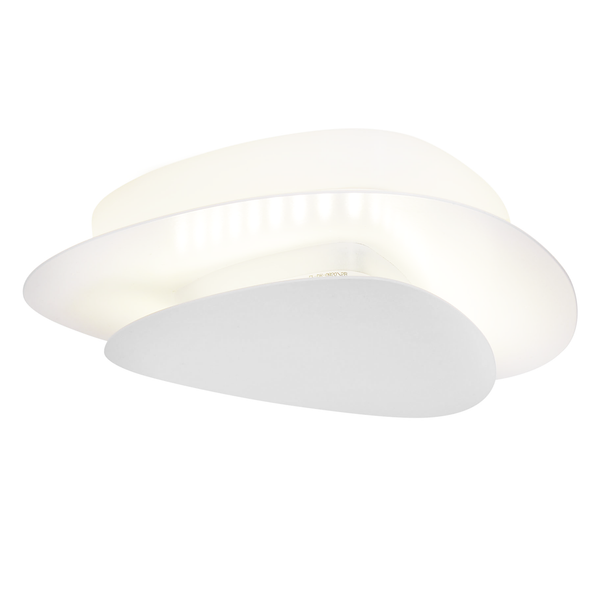 LED-Deckenleuchte Liso - Aluminium - 1-flammig