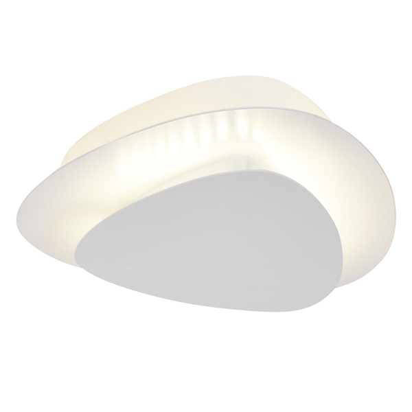 LED-Deckenleuchte Liso - Aluminium - 1-flammig