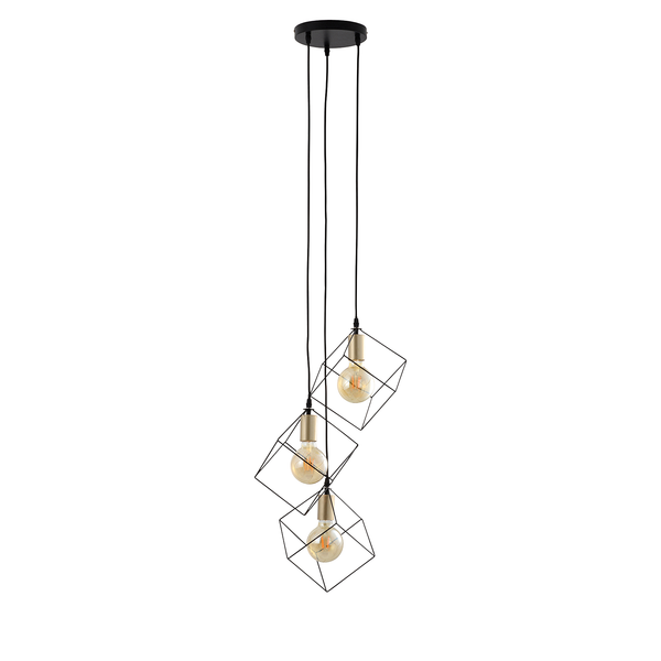 Pendelleuchte Canto - Aluminium - 3-flammig