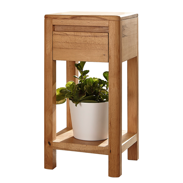 Beistelltisch Anamur I - Kernbuche massiv - Kernbuche - Höhe: 60 cm