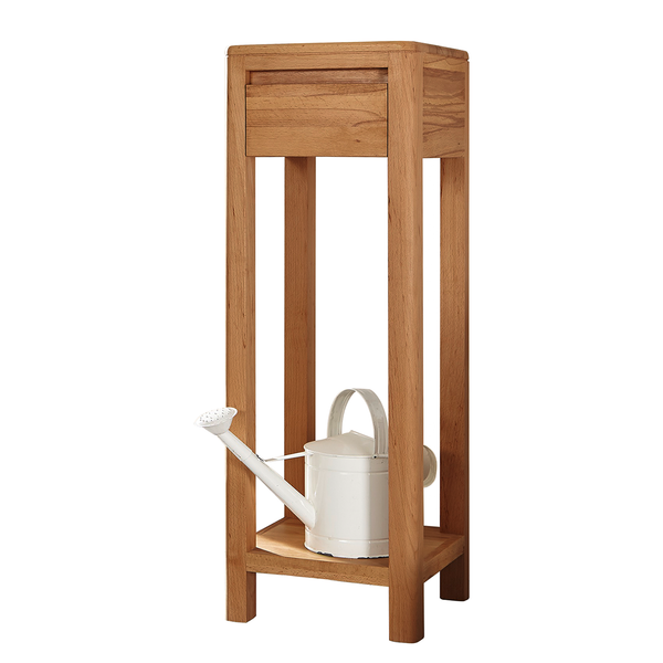 Beistelltisch Anamur I - Kernbuche massiv - Kernbuche - Höhe: 90 cm