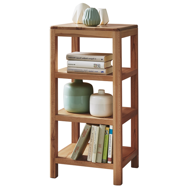 Regal Anamur - Kernbuche massiv - Kernbuche - Höhe: 83 cm