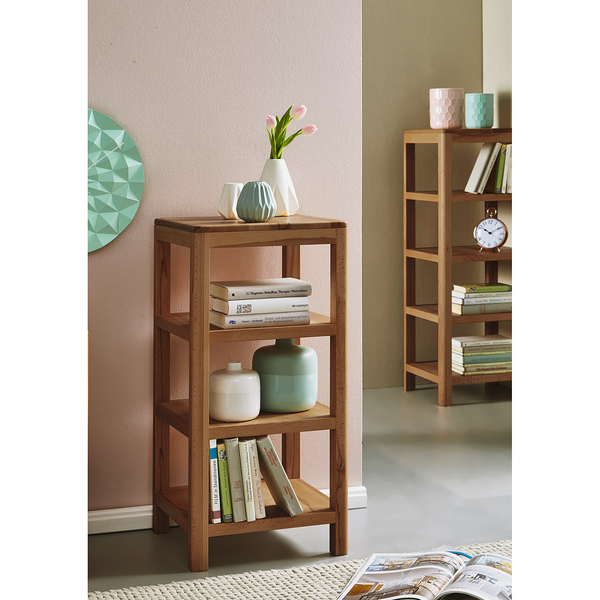 Regal Anamur - Kernbuche massiv - Kernbuche - Höhe: 83 cm