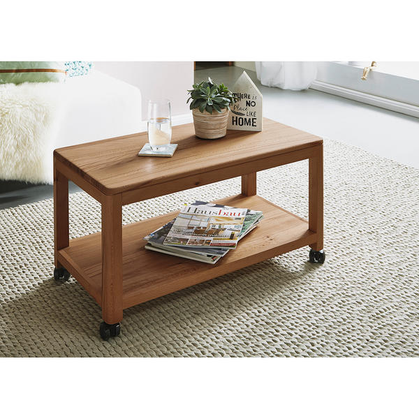 Couchtisch Anamur - Kernbuche massiv - Kernbuche - Breite: 75 cm