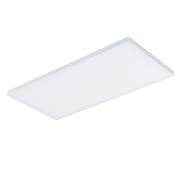 Decken- & Wandpaneel Velora X - Milchglas / Aluminium - 1-flammig