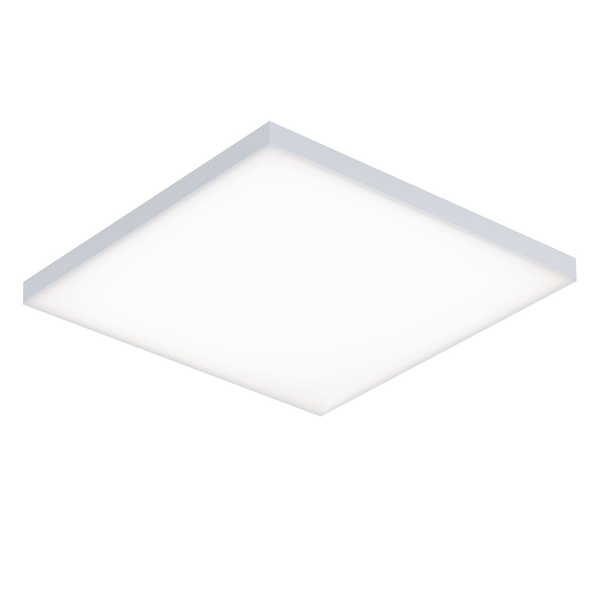 Decken- & Wandpaneel Velora IV - Milchglas / Aluminium - 1-flammig