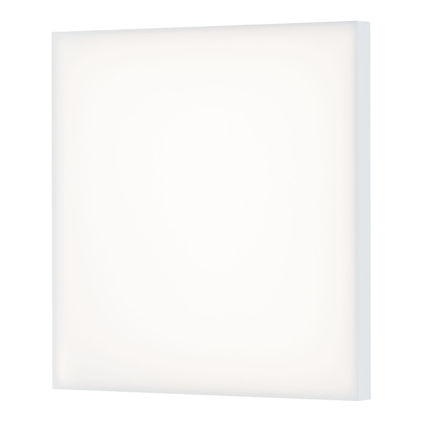 Decken- & Wandpaneel Velora IV - Milchglas / Aluminium - 1-flammig