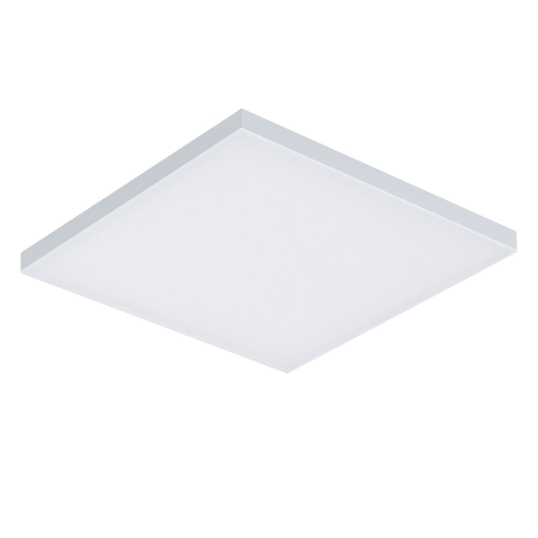 Decken- & Wandpaneel Velora IV - Milchglas / Aluminium - 1-flammig