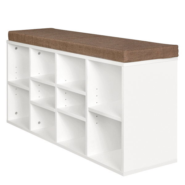 Garderobenbank Raytown - Weiß