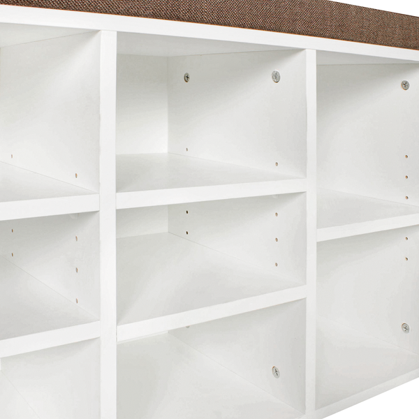 Garderobenbank Raytown - Weiß