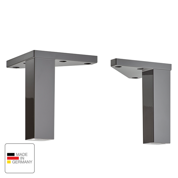 Fußset Quickset 980 (2er-Set) - Grau