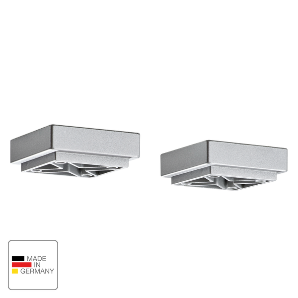 Sockelfuß Quickset 980 (4er-Set) - Silber