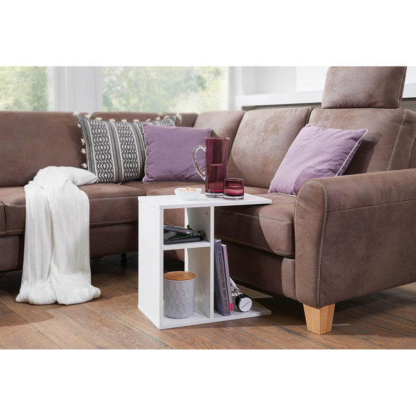 Beistelltisch Drangan - Weiß