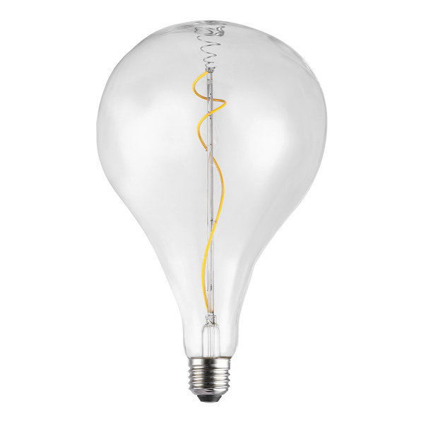 Leuchtmittel Ambler - Klarglas / Aluminium - 1-flammig