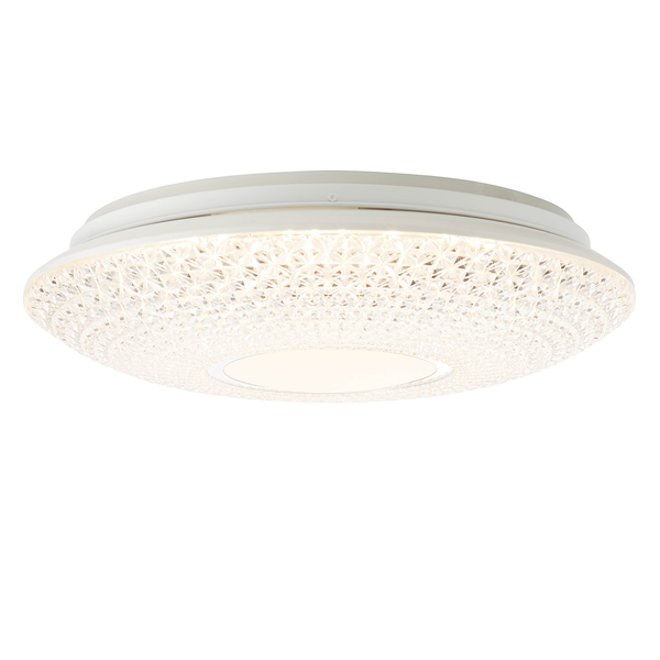 LED-Deckenleuchte Lucian - Acrylglas / Stahl - 1-flammig