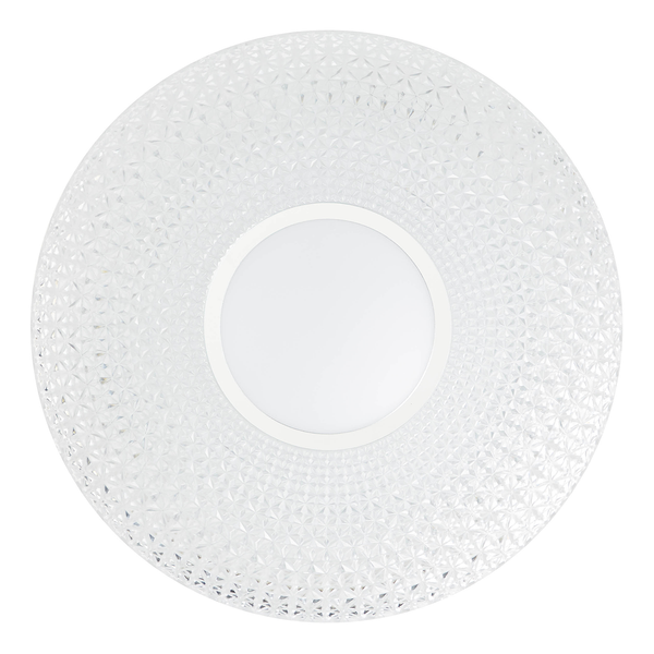 LED-Deckenleuchte Lucian - Acrylglas / Stahl - 1-flammig