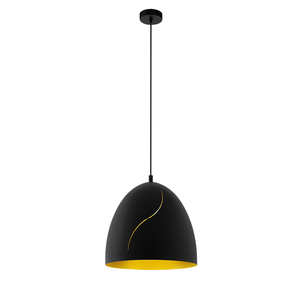 Pendelleuchte Hunningham III - Stahl - 1-flammig