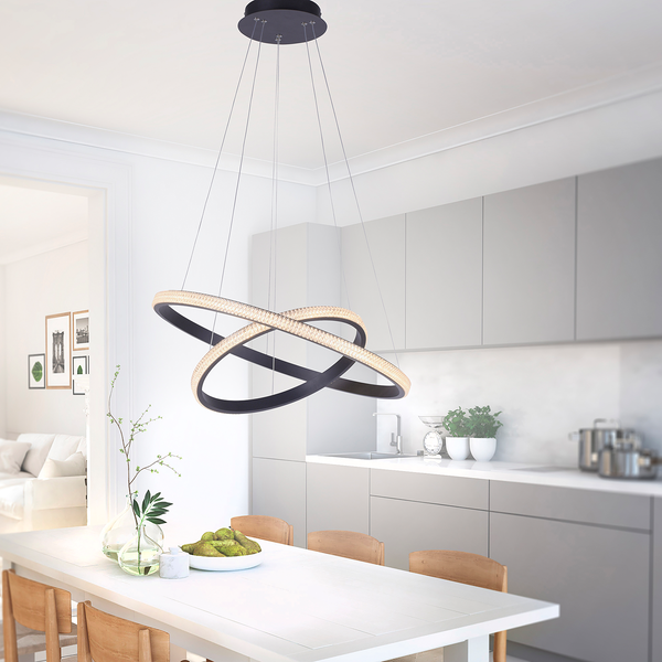 Pendelleuchte Rope I - Naturfaser - 1-flammig