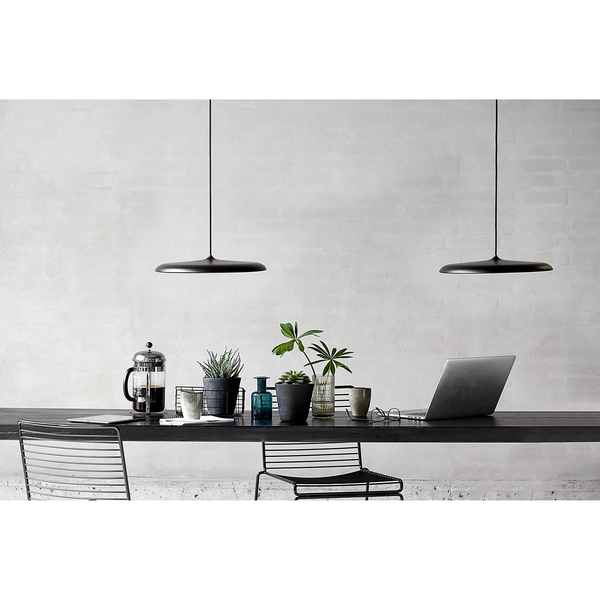 LED-Pendelleuchte Artist III - Stahl - 1-flammig