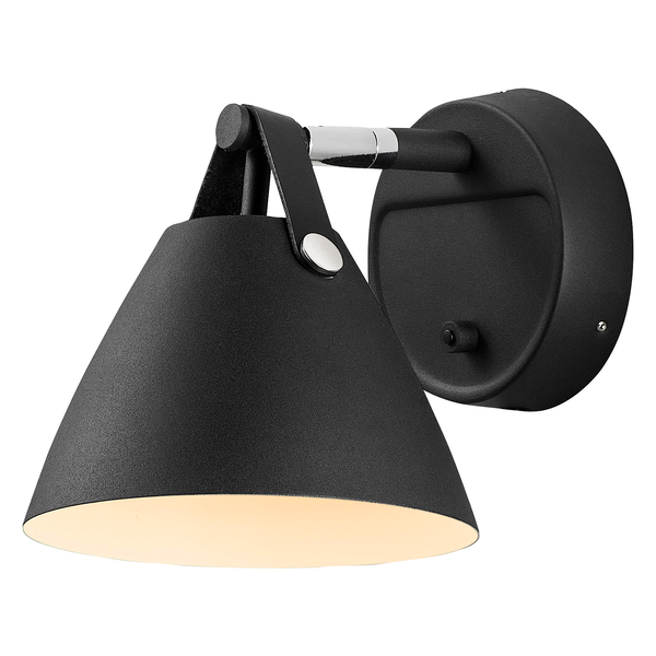 Wandleuchte Strap II - Stahl - 1-flammig