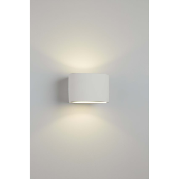 Wandleuchte Gypsum I - Beton - 1-flammig