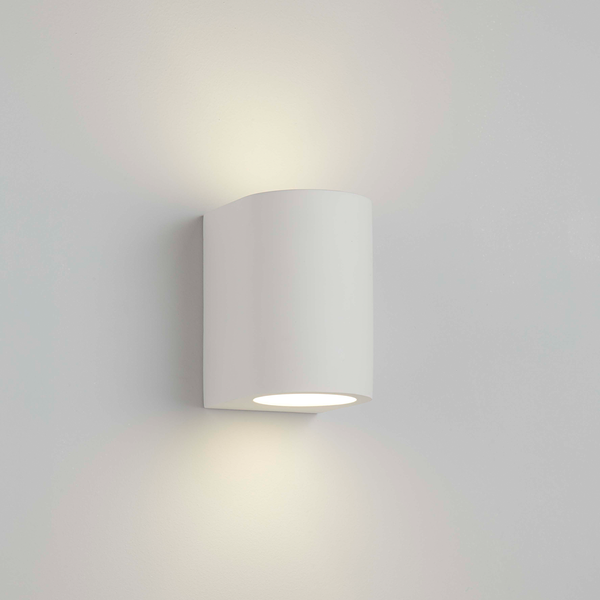 Wandleuchte Gypsum II - Beton - 1-flammig