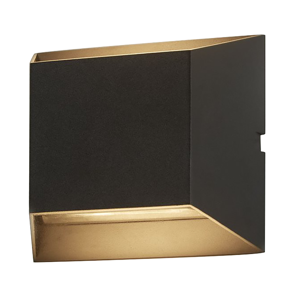 LED-Wandleuchte Bisbee VII - Aluminium - 2-flammig