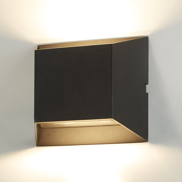 LED-Wandleuchte Bisbee VII - Aluminium - 2-flammig