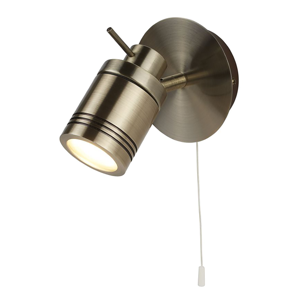 LED-Wandleuchte Samson - Stahl - 1-flammig