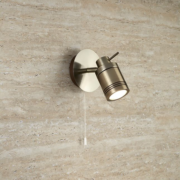 LED-Wandleuchte Samson - Stahl - 1-flammig