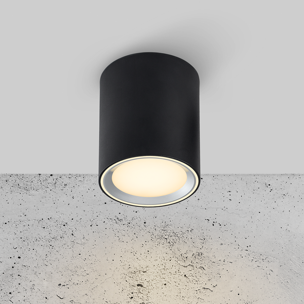 LED-Deckenleuchte Fallon II - Polyester PVC / Stahl - 1-flammig