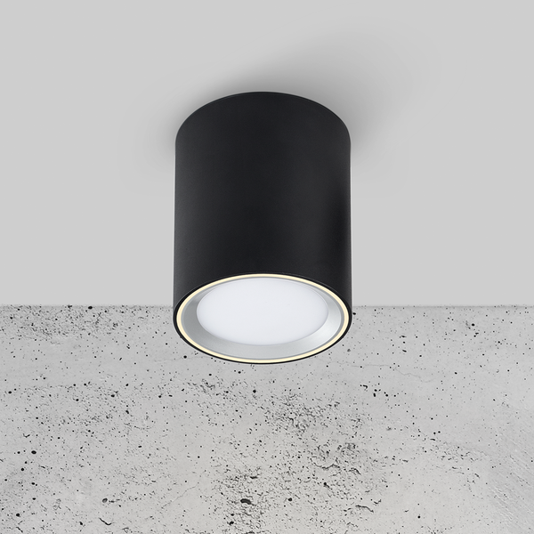 LED-Deckenleuchte Fallon II - Polyester PVC / Stahl - 1-flammig