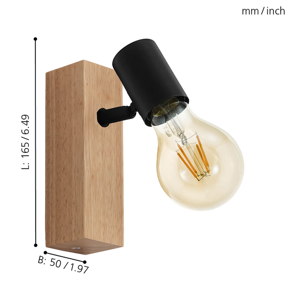 Deckenleuchte Townshend - Flammenanzahl: 1