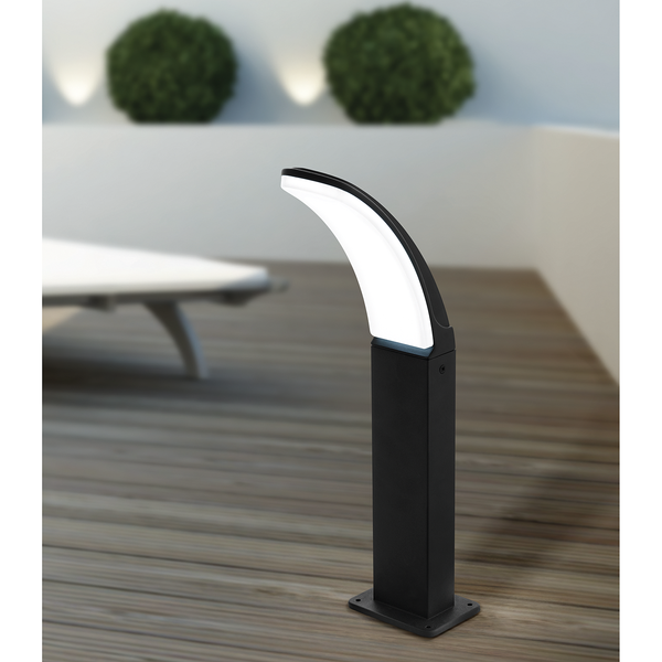 LED-Wegeleuchte Fiumicino I - Polycarbonat / Aluminium - 1-flammig