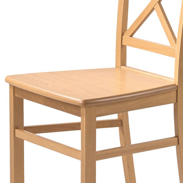 Esszimmerstuhl Romeo (2er-Set) - Buche massiv