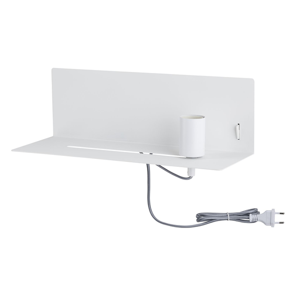 Wandleuchte Devara - Aluminium - 1-flammig - Weiß