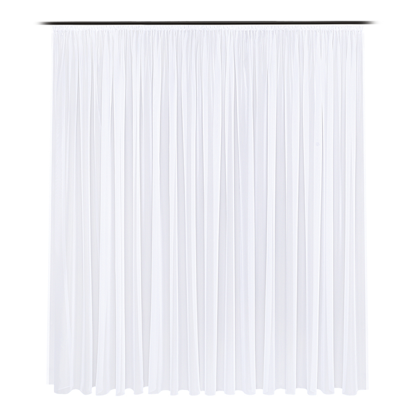 Gardine Laura II - Webstoff - Weiß - 450 x 245 cm