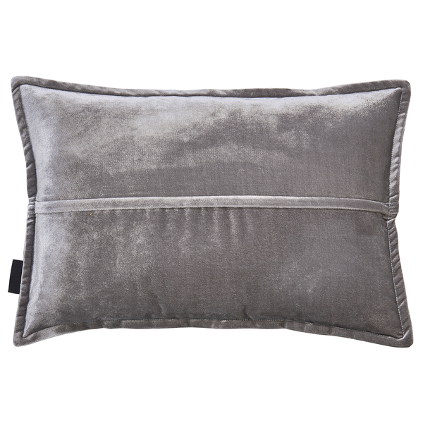 Kissenbezug Glam - Mischgewebe - Silbergrau - 40 x 60 cm