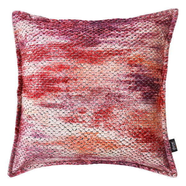 Kissenbezug Glam Colour - Mischgewebe - Rot - 65 x 65 cm