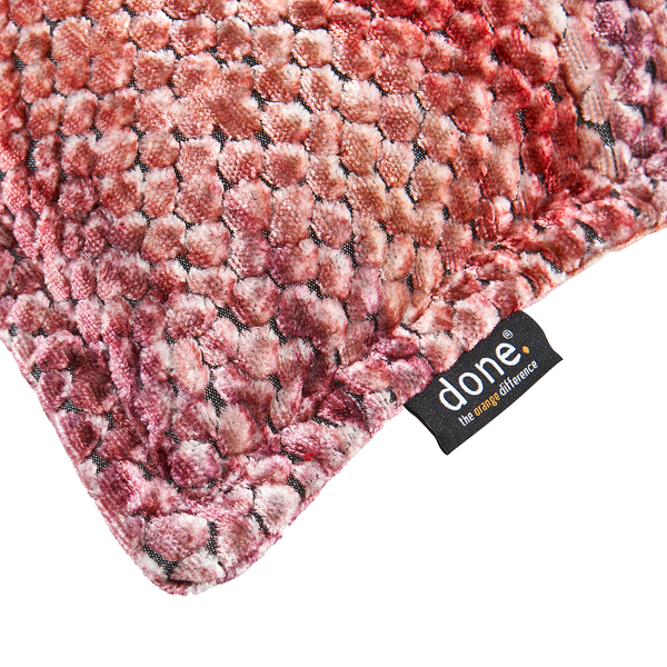 Kissenbezug Glam Colour - Mischgewebe - Rot - 65 x 65 cm