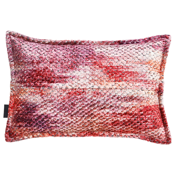 Kissenbezug Glam Colour - Mischgewebe - Rot - 40 x 60 cm