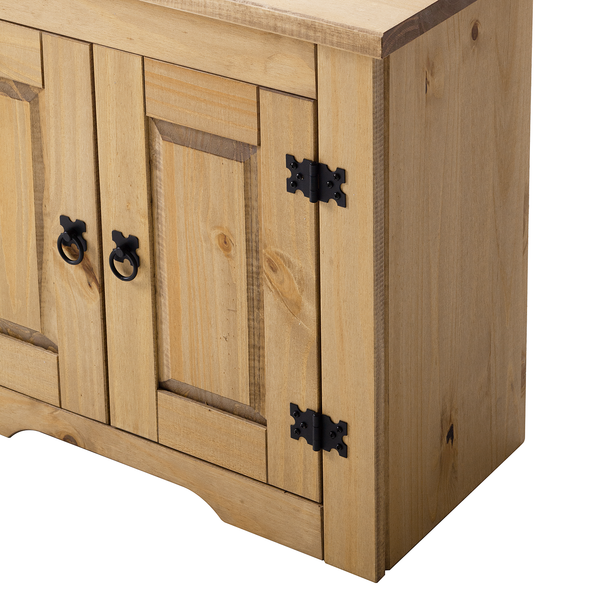 Waschbeckenunterschrank Finca Rustica - Kiefer massiv - Kiefer Natur