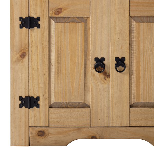 Waschbeckenunterschrank Finca Rustica - Kiefer massiv - Kiefer Natur