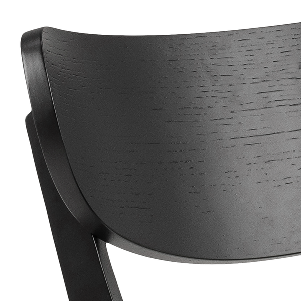 Esszimmerstuhl RIGBY 2er-Set - Schwarz