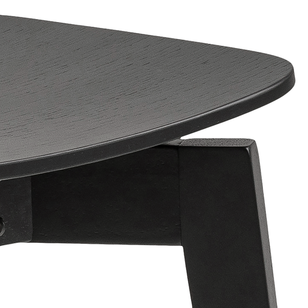 Esszimmerstuhl RIGBY 2er-Set - Schwarz