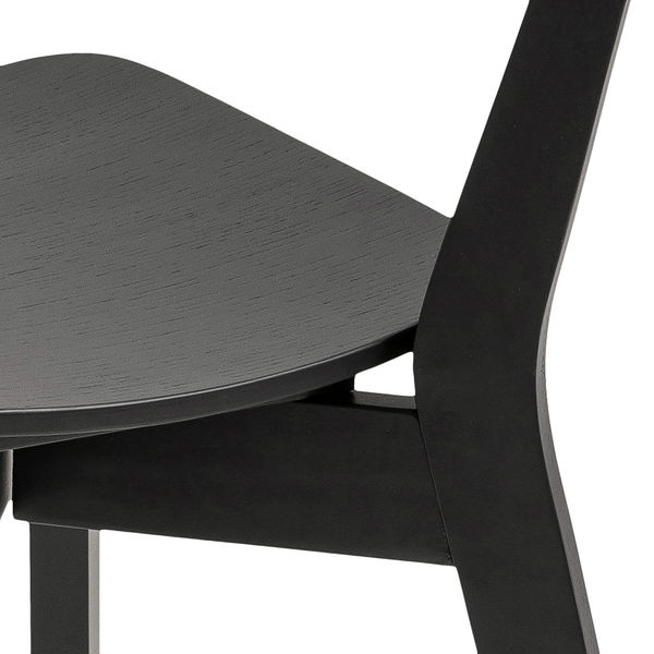 Esszimmerstuhl RIGBY 2er-Set - Schwarz