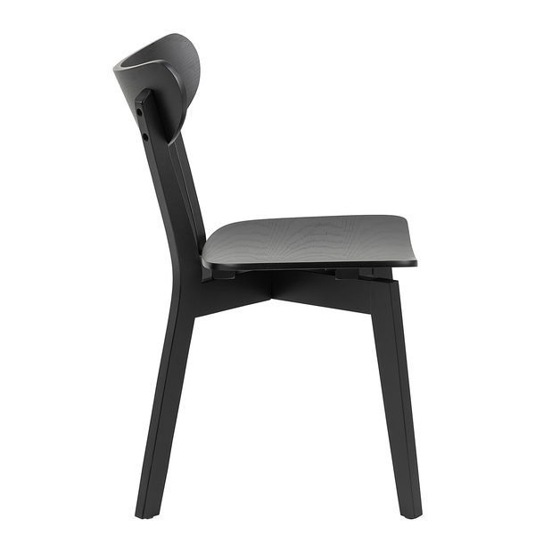 Esszimmerstuhl RIGBY 2er-Set - Schwarz