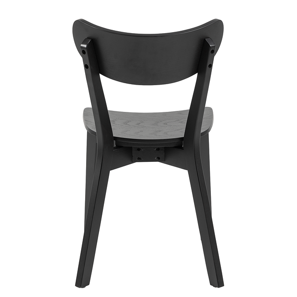 Esszimmerstuhl RIGBY 2er-Set - Schwarz