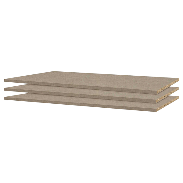 Einlegeboden Crato 3er-Set - Braun - Holzwerkstoff - 85 x 1.6 x 45 cm